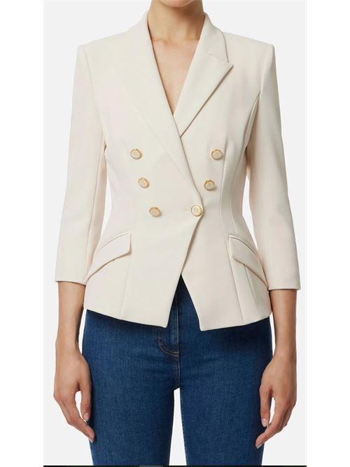 Double crepe jacket ELISABETTA FRANCHI | GI17456E2.DZ9